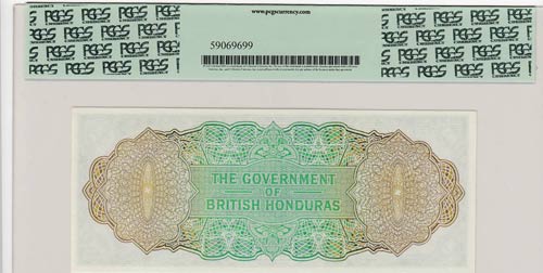 British Honduras, 1 Dollar, 1970, ... 