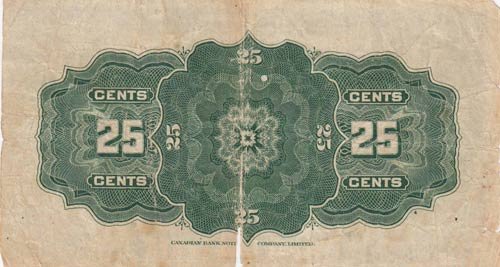 Canada, 25 Cents, 1923, FINE, p11