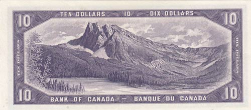 Canada, 10 Dollars, 1954, UNC, ... 