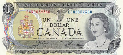 Canada, 1 Dollar, 1973, UNC, p85c