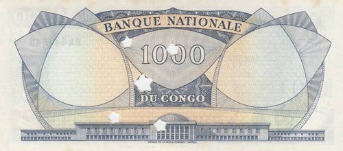Congo Democratic Republic, 1000 ... 