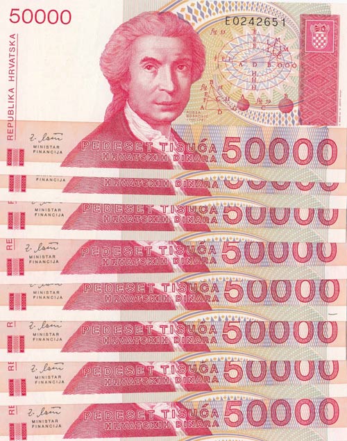 Croatia, 50.000 Dinara, 1993, UNC, ... 
