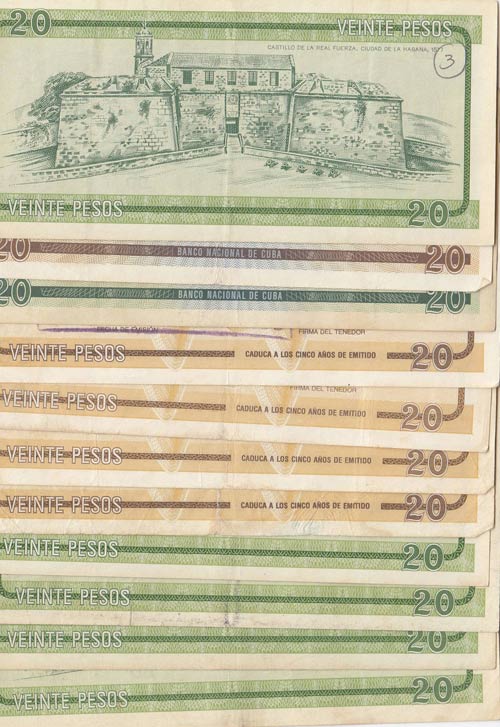 Cuba, 20 Pesos, 1985, VF / XF, ... 