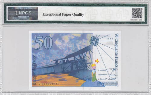 France, 50 Francs, 1994, UNC, ... 