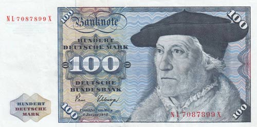 Germany, 100 Mark, 1980, XF, p34c