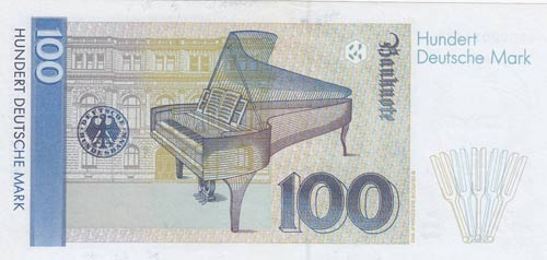 Germany, 100 Mark, 1991, UNC, p41b