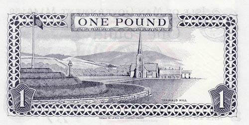 Isle Of Man, 1 Pound, 1972, UNC, ... 