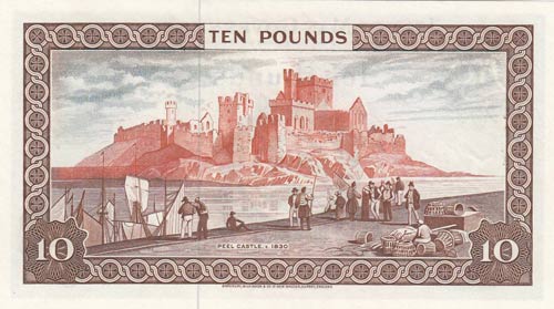 Isle of Man, 10 Pounds, 1972, UNC, ... 