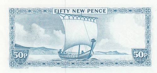 Isle Of Man, 50 New Pence, 1979, ... 