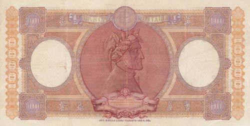 Italy, 10.000 Lire, 1948, XF (-), ... 