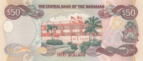 Bahamas, 50 Dollars, 2000, UNC, p66