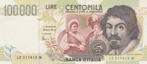 Italy, 100.000 Lire, 1994, UNC, ... 