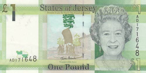 Jersey, 1 Pound, 2010, UNC, p32