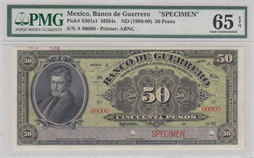 Mexıco, 50 Pesos, 1906-09, UNC, ... 