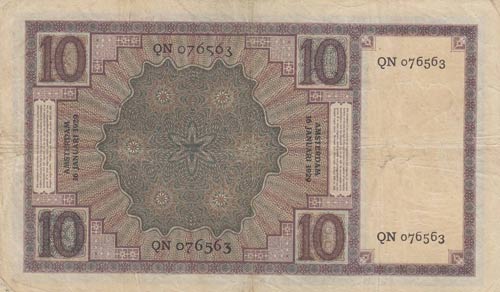 Netherlands, 10 Gulden, 1929, XF, ... 