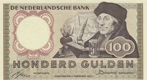 Netherlands, 100 Gulden, 1953, ... 