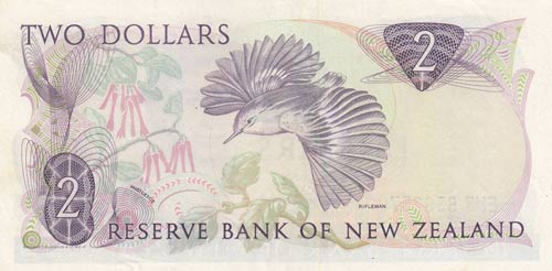 New Zealand, 2 Dollars, 1985, UNC, ... 