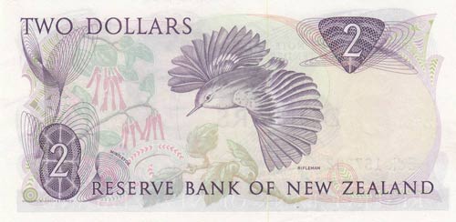 New Zealand, 2 Dollars, 1985, AUNC ... 