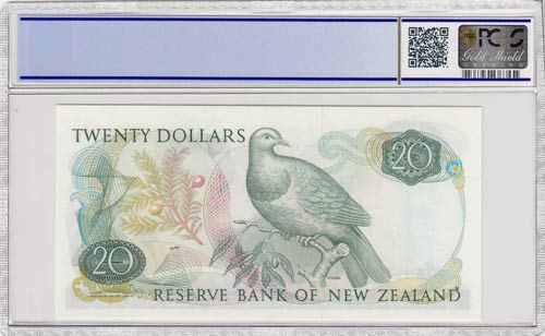 New Zealand, 20 Dollars, 1981, ... 