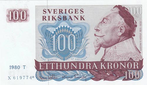 Sweden, 100 Kronor, 1980, UNC, ... 