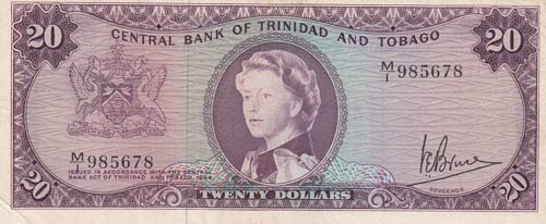 Trinidad And tobago, 20 Dollars, ... 