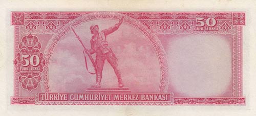Turkey, 50 Lira, 1956, XF / AUNC, ... 