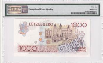 Luxembourg, 1.000 Francs, 1985, ... 