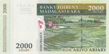 Madagascar, 2.000 Ariary, 2003, ... 