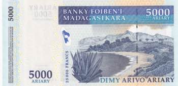 Madagascar, 5.000 Ariary, 2003, ... 