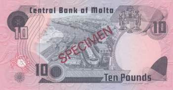 Malta, 10 Liri, 1967, UNC, pCS1, ... 