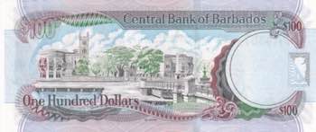 Barbados, 100 Dollars, 2007, UNC, ... 