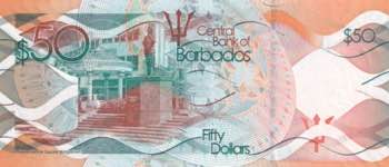 Barbados, 50 Dollars, 2013, UNC, ... 