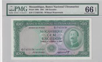 Mozambique, 100 Escudos, 1961, ... 