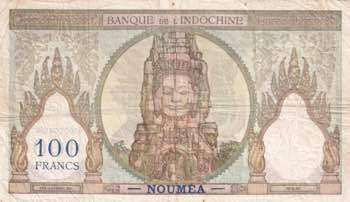 New Caledonia, 100 Francs, 1963, ... 