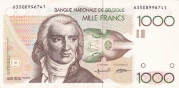 Belgium, 1.000 Francs, 1980/1996, ... 