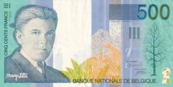 Belgium, 500 Francs, 1998, XF, p149