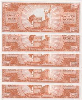 Philippines, 20 Pesos, 1949, UNC, ... 