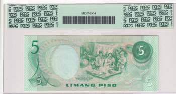 Philippines, 5 Piso, 1970, UNC, ... 