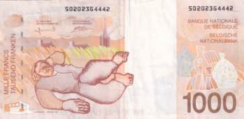 Belgium, 1.000 Francs, 1997, ... 