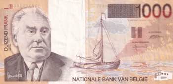 Belgium, 1.000 Francs, 1997, ... 