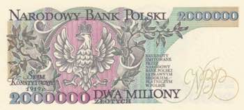 Poland, 2.000.000 Zlotych, 1992, ... 
