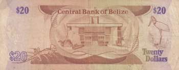 Belize, 20 Dollars, 1983, FINE, p45