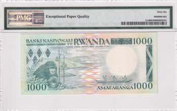 Rwanda, 1.000 Francs, 19988/1989, ... 