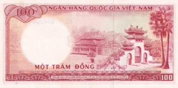 South Viet Nam, 100 Dông, 1966, ... 