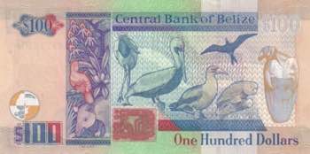 Belize, 100 Dollars, 2016, UNC, ... 