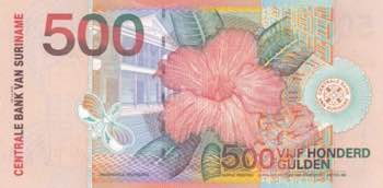 Suriname, 500 Gulden, 2000, UNC, ... 