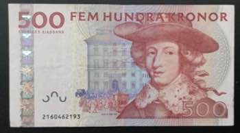 Sweden, 500 Kronor, 2012, VF(+), ... 