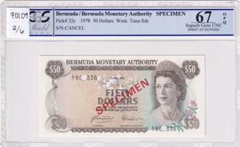 Bermuda, 50 Dollars, 1978, UNC, ... 