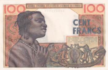West African States, 100 Francs, ... 