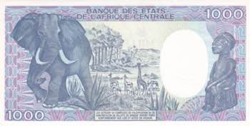 Cameroun, 1.000 Francs, 1992, UNC, ... 